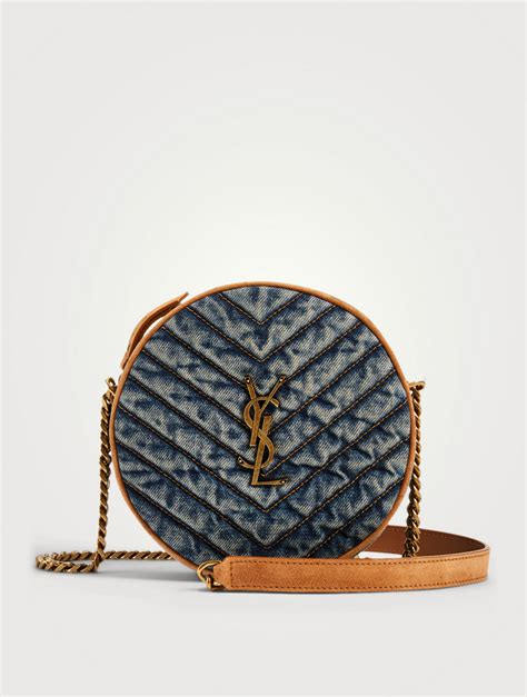 ysl denim crossbody|yves st laurent crossbody.